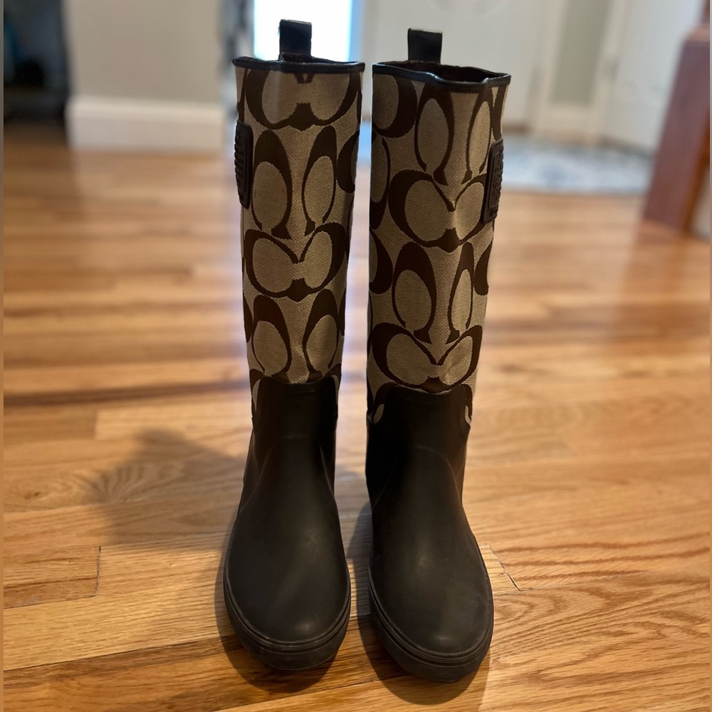 Coach 👢 Rain boots - Picture 4 of 5
